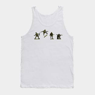 Plastic Toys Soldier Skateboard Kickflip Tank Top